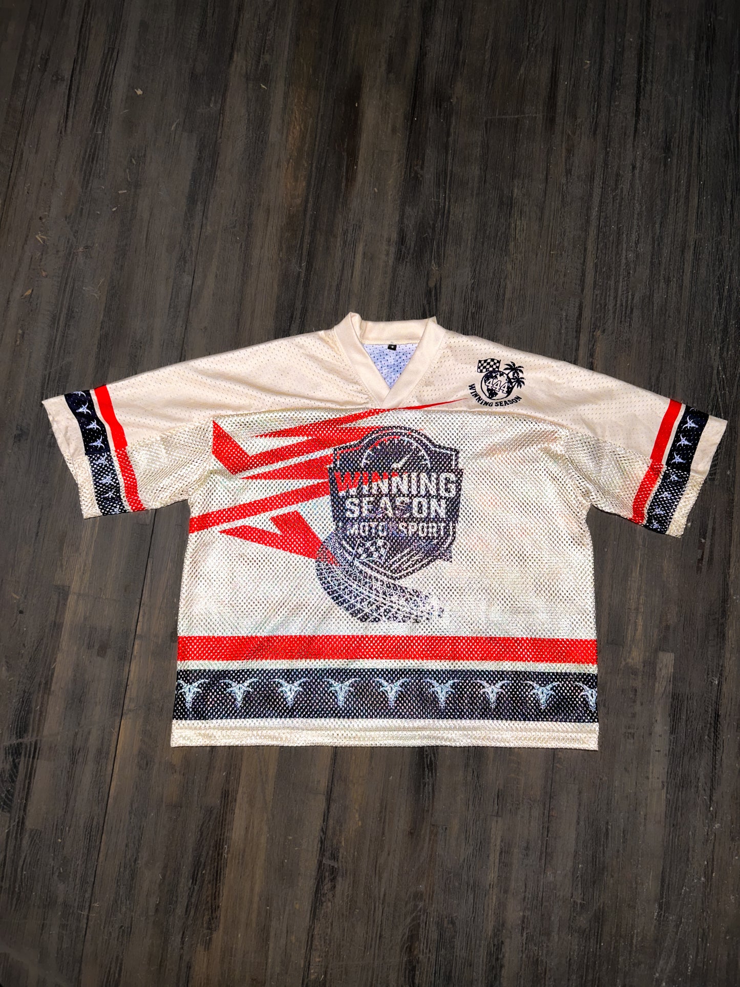 Red and Black Winning Jersey